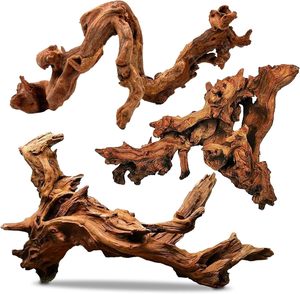 Legno Naturale Poroso PKY per Acquario, Decorazione per <span class=keywords><strong>Pesci</strong></span> e Gamberetti, per Evitare l'Attrazione degli Animali - Product Image 2