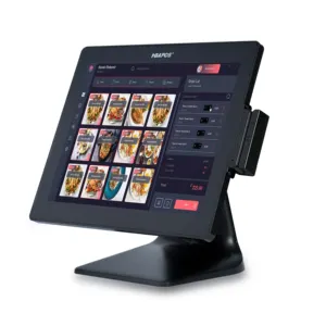 Hot Sale Billing Retail Restaurant Electronic Touch Pos Terminal Cashier Machine Cash Register Pos All In 1 Pos Systems