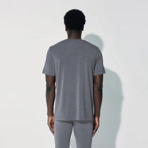 เสื้อยืดผู้ชายขายส่ง ผ้าขนแกะเมอริโน คุณภาพสูง แบรนด์ดัง แขนสั้น เสื้อยืดกีฬาสำหรับผู้ชาย - Product Image 3