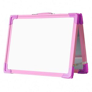 Pizarra Blanca Magnética Portátil Plegable de Metal de Doble Cara para Niños, Modelo Bv-Fw01, Personalizable - Product Image 1