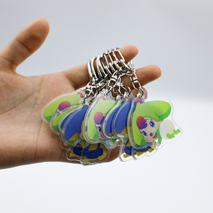 Custom Plastic Acrylic UV Printing Cartoon Anime Character <b>Keychain</b> <b>Personalized</b> Acrylic <b>Keychain</b> Acrylic Sublimation <b>Keychain</b> - Product Image 1