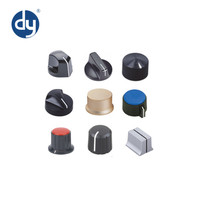 Bouton Hi-Fi 15*15mm bicolore pour contrôle du volume A-1515E, capuchon de commutateur d'amplificateur – Vente directe usine