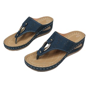 Nouvelles sandales compensées légères et décontractées pour femme, style Asie du Sud-Est, grandes tailles, pour l'été et la plage 231 - Product Image 5