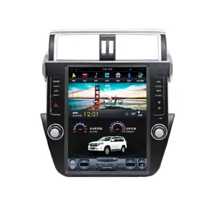 Autoradio android 8.1, écran vertical 12.1 ", dvd, Navigation Tesla, Toyota Prado, pour voiture