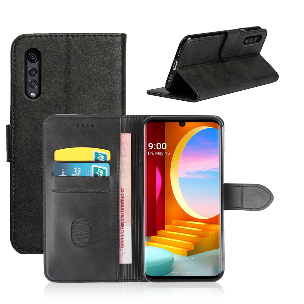 HAOYE Cover Portafoglio Per Xiaomi 12T Pro / 12T 5G, Custodia Flip In PU Con Slot Carte E Supporto, Nero