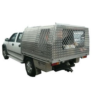 Caja <span class=keywords><strong>de</strong></span> <span class=keywords><strong>Transporte</strong></span> para Perros <span class=keywords><strong>de</strong></span> Aluminio Personalizada para Camioneta con Asa <span class=keywords><strong>de</strong></span> Cola <span class=keywords><strong>de</strong></span> Ballena, Cierre y Ventana - Product Image 6