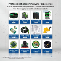 Tuyau d'arrosage PVC souple haute pression anti-éclatement, best-seller transfrontalier pour l'irrigation paysagère et l'usage domestique