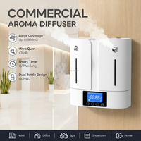 Diffuseur d'arômes biphasique sans eau entièrement automatique contrôlé par application pour usage commercial et industriel, capacité de 200 ml, à brancher