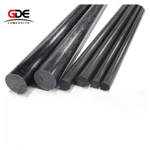 เสาคาร์บอนไฟเบอร์แบบดึงได้แท่งกลมคาร์บอนไฟเบอร์ยืดหยุ่นน้ำหนักเบา - Product Image 3