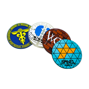 Posavasos de Té con Logotipo Personalizado de Anime, Forma Geométrica de Serpiente, Letras, Posavasos de Silicona de Goma PVC - Product Image 1