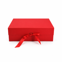 Maßgefertigte Recycelbare Matt Laminierte Starre Papier-Geschenkbox mit Magnetverschluss im Buchstil-Design für Weihnachtsgeschenke