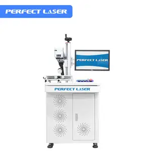 Perfect Laser-20w 30w 50w Lower Power Consumption Flexible Worktable LED Light Bulbs Lamp Tube Fiber Laser Marking Machine