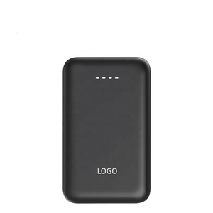 Chargeur de batterie Li-polymère de taille carte de crédit, logo personnalisé, type C, 5W, mini batterie externe sans fil magnétique, 5000mAh, technologie GaN, charge rapide - Product Image 1