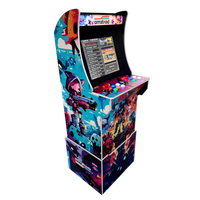 Machine d'arcade de combat de 19 ou 22 pouces, 23000 jeux, à monnayeur - Compacte 55x55x120 cm, Logo autocollant personnalisé, Certifiée CE