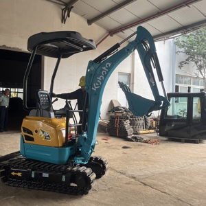 Mini-excavatrice de 1,5 tonne avec godet de 0,12 m, valve hydraulique Kawasaki, puissance de 49 kW, équipement d'occasion - Product Image 3
