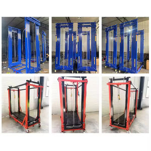 फोल्डेबल इलेक्ट्रिक मचान भारी-शुल्क इलेक्ट्रिक मचान-एडजस्टेबल ऊंचाई कार्य मंच - Product Image 6