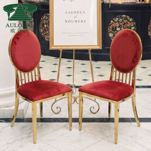 Elegante y moderna silla de comedor de tela de terciopelo con patas de acero inoxidable para comedor al aire libre y uso en hoteles muebles comerciales - Product Image 1