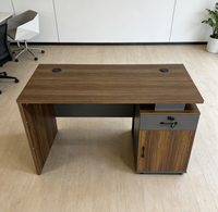 Nouveau bureau de travail - Bureau en bois mélaminé - Poste de travail pour manager et employé