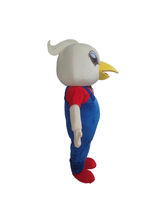 Uyeah OEM/ODM 1PC Costume de Mascotte Personnalisé en Peluche pour Adulte, Design Cartoon (Poussin, Perroquet, Oiseau), avec Logo de Marque Personnalisable