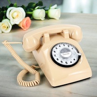 Téléphone vintage haut de gamme avec livre d'or de mariage, enregistreur vocal numérique, mémoire 32 Go, coffret cadeau, téléphone audio