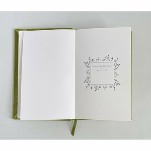 Cuaderno forrado de terciopelo teñido personalizado con estampado de portada exquisita con marcapáginas, cuaderno forrado de terciopelo de seda hecho a mano de lujo - Product Image 2
