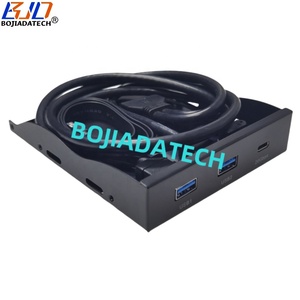 3.5 "Floppy bay Bảng điều khiển phía trước với kép 5gbps USB 3.2 Type-A + 20gbps Type-C Kết nối cho PC trường hợp máy tính - Product Image 4