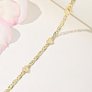 Pulsera Vintage Religiosa <span class=keywords><strong>de</strong></span> Latón Chapado en Oro con Mariposa, Brazalete <span class=keywords><strong>de</strong></span> Cobre con Dije <span class=keywords><strong>de</strong></span> la <span class=keywords><strong>Virgen</strong></span> <span class=keywords><strong>de</strong></span> <span class=keywords><strong>Guadalupe</strong></span> - Product Image 4