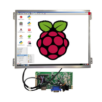 OEM 10,4 Zoll TFT LCD Displaymodul IPS 1024x768 LVDS-Schnittstelle Displaymodul Optional mit Touchscreen-Controller-Board