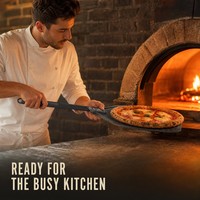 Pelle à pizza perforée carrée de 12 pouces pour restaurant et usage domestique, accessoires de pâtisserie, vente en gros