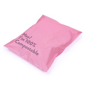 Mẫu tùy chỉnh in logo compostable Túi bưu phẩm cho bao bì vận chuyển quần áo tự dính Poly bưu phẩm Phong Bì cho bán - Product Image 4
