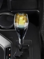 Poignées en cristal pommeau de levier de vitesse tête de bâton LED pour toyota rav4 Verso Auris Hilux Yaris Priu camry Corolla couronne harrier