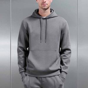 Sweat-shirt à capuche personnalisé pour homme en molleton français, sweat-shirt à épaules tombantes, sweat-shirts pour homme - Product Image 2