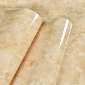 Nouvelle tendance Film de stratification de marbre PVC Film de marbre décoratif Film de protection de décoration intérieure en marbre Pvc résistant aux bulles - Product Image 4