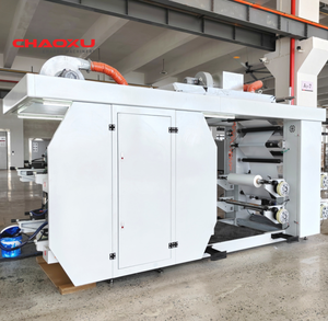 Máquina de Impresión Flexográfica de 4 Colores, Tipo Apilable, con Control Android/iOS para Papel, PP, PVC, PE, PET, BOPP, OPP, Film - Product Image 6