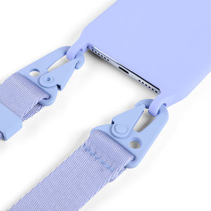 Étui en silicone pour collier à chaîne pour Samsung <span class=keywords><strong>S22</strong></span>/S23U/S24Plus 5G étui pour téléphone portable lanière sangle de cou corde <span class=keywords><strong>cordon</strong></span> couverture - Product Image 1