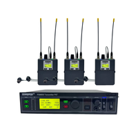 Microphone sans fil intra-auriculaire stéréo en métal PSM900 avec suppression du bruit pour monitoring personnel, conférences et sonorisation en direct