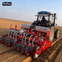 Semoir de Précision Automatique à Aspiration d'Air Sous Vide Haute Précision pour l'Agriculture (Oignon, Carotte, Sorgho) à Fixation sur Tracteur
