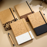 Coffret Cadeau Cahier en Liège Écologique et Stylo Personnalisable – Luxe d'Entreprise OEM