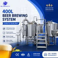 Système de brasserie et cuve de fermentation commerciaux optimisés en termes de valeur, 400L 4BBL, à retour sur investissement élevé, pour brasserie