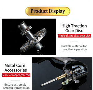 Moulinet <span class=keywords><strong>de</strong></span> pêche Luya en métal à poignée interchangeable, séries 1000-7000, pour la pêche en mer et en rivière, <span class=keywords><strong>carpe</strong></span>, truite, pliable, portable, durable - Product Image 5