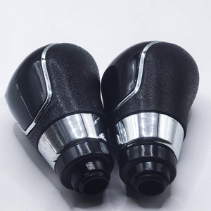 Ford Focus Gear <b>Shift</b> <b>Knob</b> 5 Speed 6 Speed Black Leather Manual Transmission Replacement Part - Product Image 2