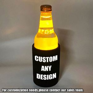 Portavasos LED Personalizado con Logotipo para Bodas, Enfriador de Cerveza, Mini Enfriador de Vino, Porta Botellas de Agua para Club Nocturno - Product Image 2
