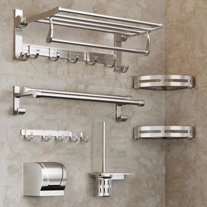 <span class=keywords><strong>Set</strong></span> di 6 Accessori per Bagno a Prezzo di Fabbrica, Raccordi in Zinco/Acciaio Inox/Ottone, Articoli <span class=keywords><strong>Sanitari</strong></span>, <span class=keywords><strong>Set</strong></span> di Ferramenta per Bagno e Toilette - Product Image 4