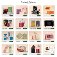 Boîte cadeau en papier rigide personnalisée en gros, boîte d'emballage en carton rigide de luxe, fournisseur d'emballages de marque OEM ODM