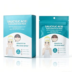 Parches de Ácido Salicílico para el Acné, Espinillas Císticas, Puntos Blancos y Negros - 72 Parches Hidrocoloides para Cubrir Imperfecciones Faciales - Product Image 2