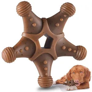 坚不可摧的狗尼龙玩具用于侵略性咀嚼狗咀嚼玩具用于大型中型品种坚韧狗玩具