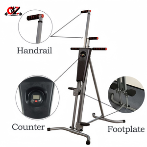 CZFIT Escaladora Vertical Plegable, Máquina de Escalada para Ejercicio, Equipo de Gimnasio en Casa, Bicicleta Estática para Entrenamiento en Casa - Product Image 1
