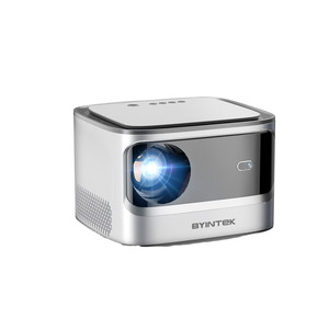 BYINTEK X25 1080P <span class=keywords><strong>projecteur</strong></span> vidéo Home cinéma portable Full HD natif 1920*1080 Distance <span class=keywords><strong>focale</strong></span> plus courte objectif manuel Mini 1 an - Product Image 1