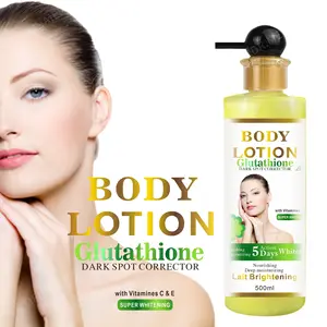 Hyaluronic acid alutathion coconut butter cream super whitening easy glow body lotion for africans