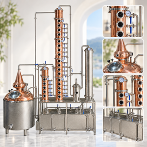Equipo de Destilación de Acero Inoxidable de Alta Calidad y Gran Capacidad (1000L) para <span class=keywords><strong>Whisky</strong></span>, Vodka, Moonshine y Etanol Casero - Product Image 3